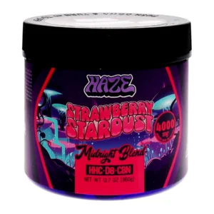 Strawberry Stardust Haze Midnight Blend Gummies 4000mg