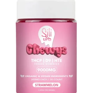 Strawmelon Sili x URB THCP | D9 | HTE Vegan Gummies 9000mg 30ct