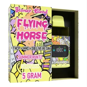 Summer Runtz | Candy Rain Flying Horse 3in1 Stoner Blend Disposable 5G