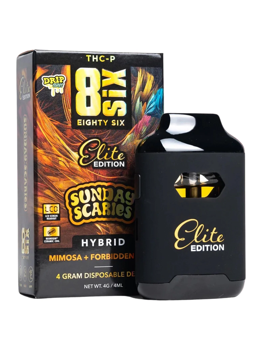 Sunday Scaries 8SIX Elite Edition THC-P Disposable 4G