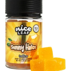 Sunny Halos Nice Leaf THC-A Gummies 3500MG 20ct