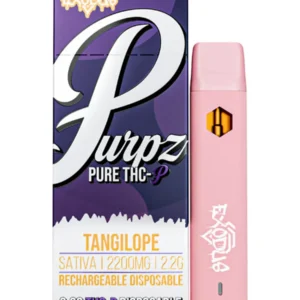 Tangilope Exodus Purpz Live Badder THC-P Disposable Vape 2.2G