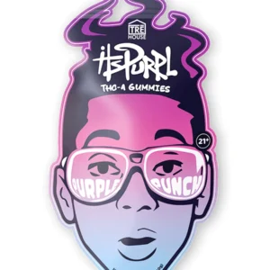 Purple Punch Tre House THC-A Gummies 15pcs