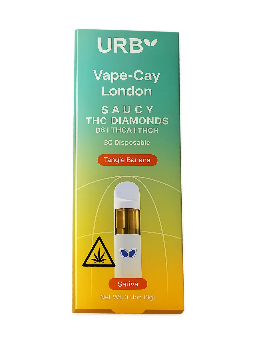 Tangie Banana URB Vape-Cay London Disposable 3G