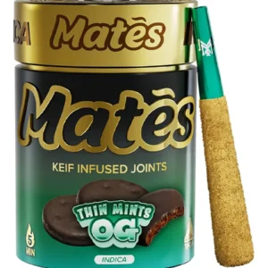 Thin Mints OG Muha Meds Mates Keif Infused THCA Joints 3G