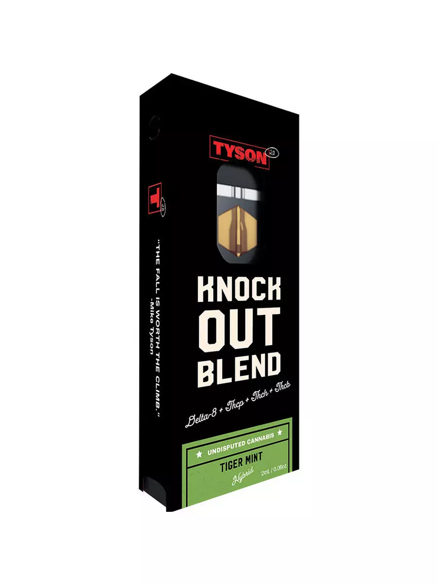 Tiger Mint Tyson 2.0 Undisputed Knockout Blend Vape 2ml