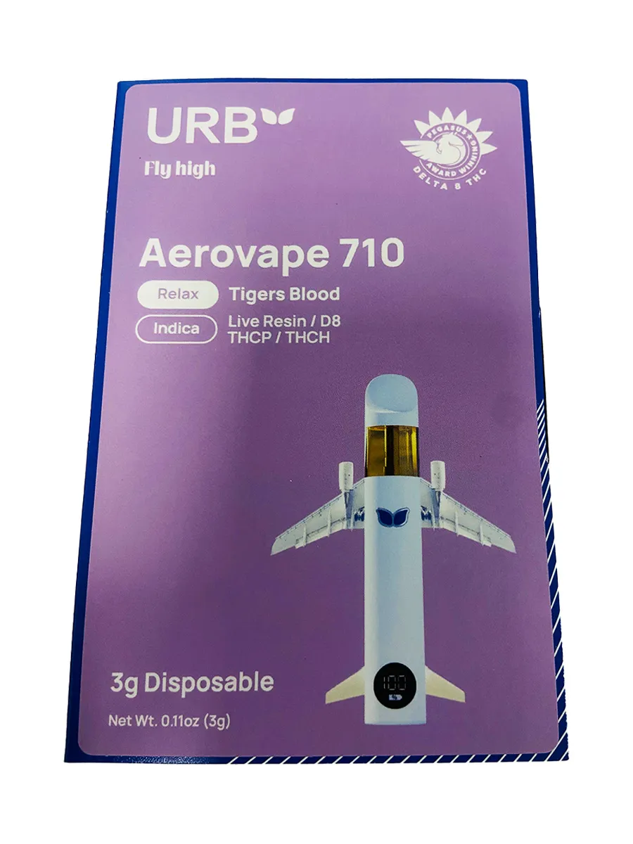 Tigers Blood URB Aerovape 710 Relax Disposable 3G