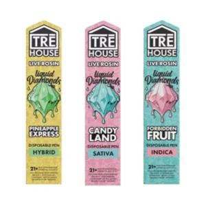 Tre House Live Rosin Liquid Diamonds Vape 2G