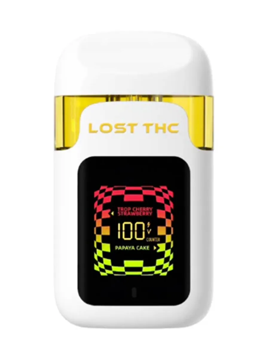 Trop Cherry Strawberry | Papaya Cake Lost THC Switch THCP Disposable 5G - Image 2