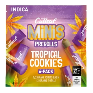 Tropical Cookies Cutleaf MiNiS Pre-Rolls 6-Pack 3G