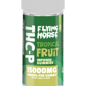 Tropical Fruit Flying Horse THCP Infused Gummies 15000MG 15ct