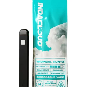 Tropical Runtz IndaCloud THCA Disposable Vape Pen 1G