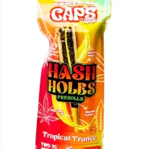 Tropical Trance Caps Hash Holes Pre-Rolls 2ct