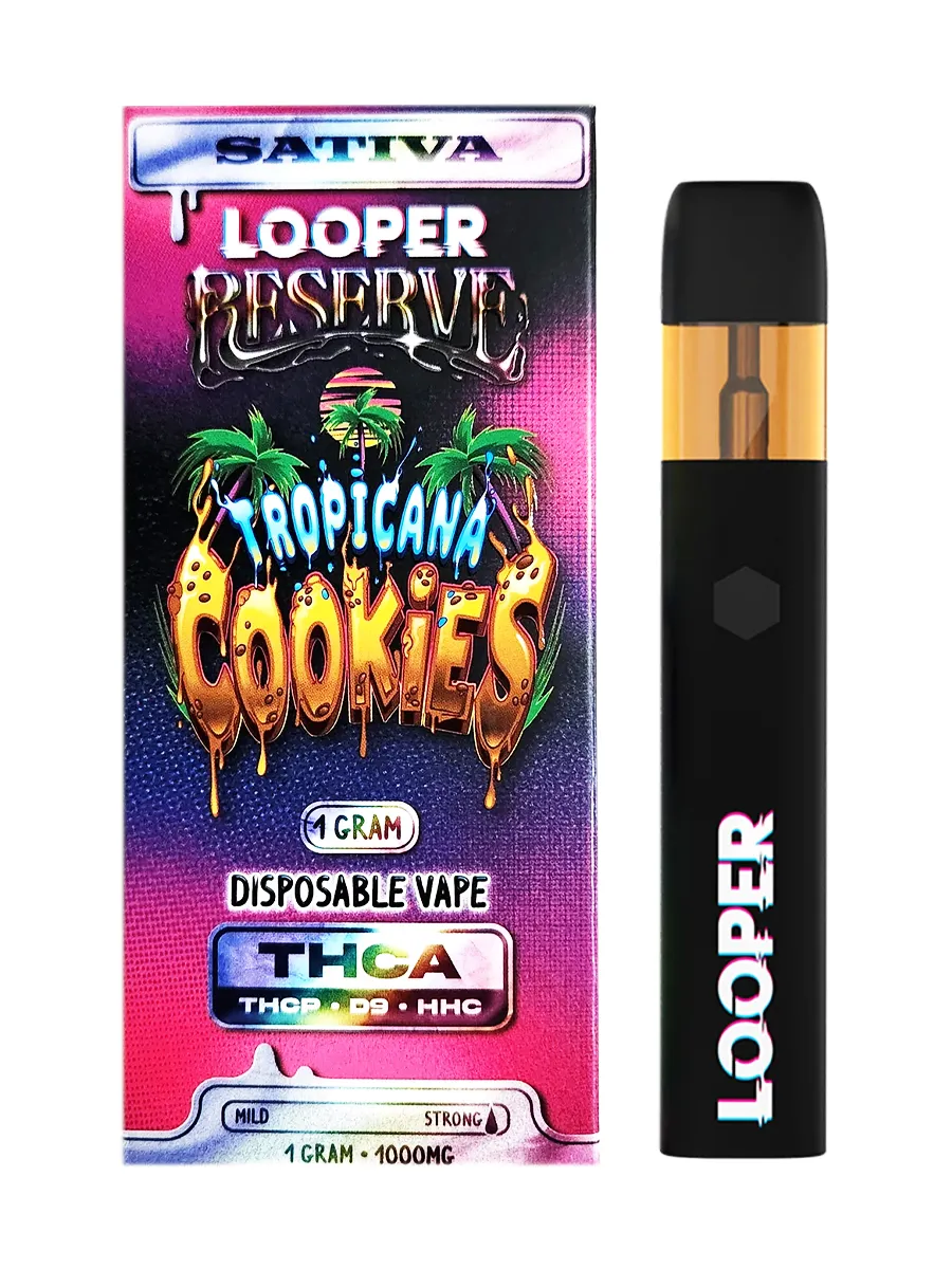 Tropicana Cookies Looper Reserve THCA Disposable 1G