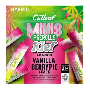 Vanilla Berry Pie Cutleaf MiNiS Pre-Rolls 6-Pack 3G