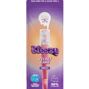 Velvet Cake Sili x URB Bleezy THCA Diamond Infused Rose Blunt 2.2g