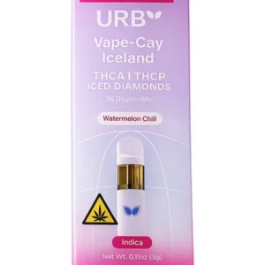 Watermelon Chill URB Vape-Cay Iceland Disposable Vape 3G