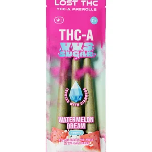 Watermelon Dream Lost THC THC-A VVS Sugar Diamond Infused Pre-Roll 3ct