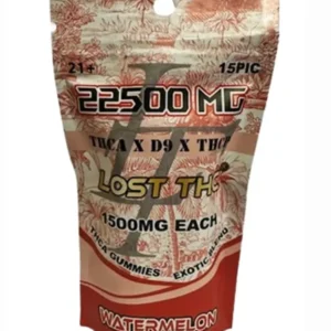 Watermelon Lost THC THCA x D9 x THCP Exotic Gummies 22500MG