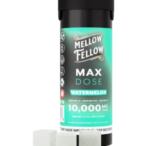 Watermelon Mellow Fellow Max Dose Edibles 20ct 500mg