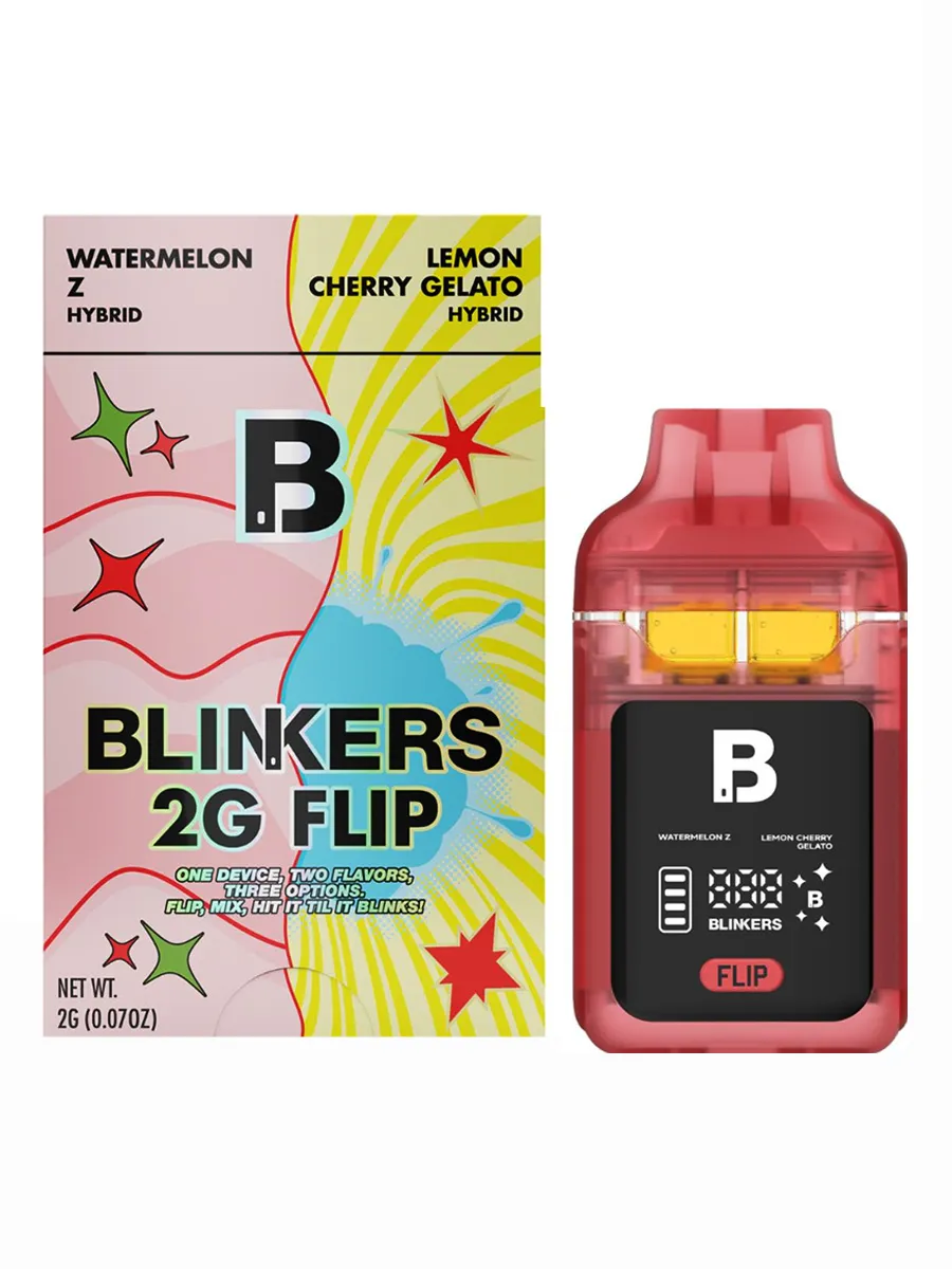 Watermelon Z | Lemon Cherry Gelato Blinkers Flip Dual Chamber Disposable 2G
