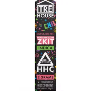 Watermelon Zkit Tre House HHC Vape 2G