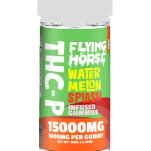 Watermenlon Splash Flying Horse THCP Infused Gummies 15000MG 15ct