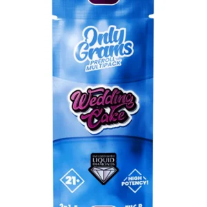 Wedding Cake Only Grams THCP Multipack Pre-Roll 2×1.5G
