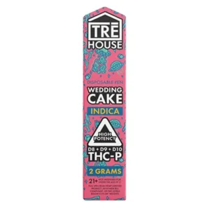 Wedding Cake Tre House THC-P D8+D9+D10 Vape 2G