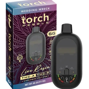 Wedding Wreck Torch Pebble Live Resin Disposable 6G