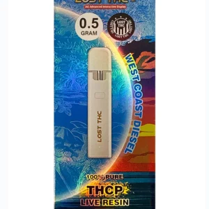 West Coast Diesel Lost THC THCP Live Resin Disposable 0.5G