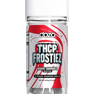 White Cherriez DOZO THCP Frostiez Diamond Pre-Rolls 5ct