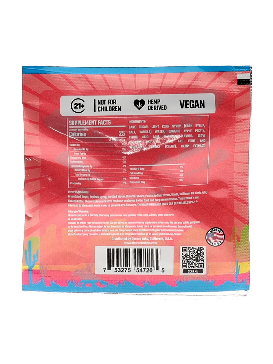 White Grape Cactus Labs THC-A Gummies 500mg - Image 2
