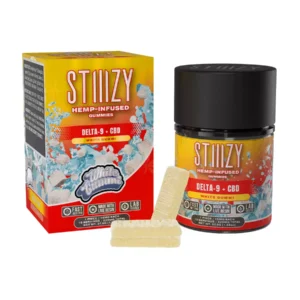 White Gummi STIIIZY Delta 9 + CBD Gummies 225mg