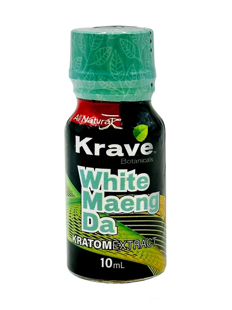 White Maeng Da Krave Botanicals Kratom Extract 10ml