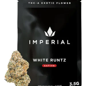 White Runtz Imperial High-Grade Zaza THCA Flower 3.5G