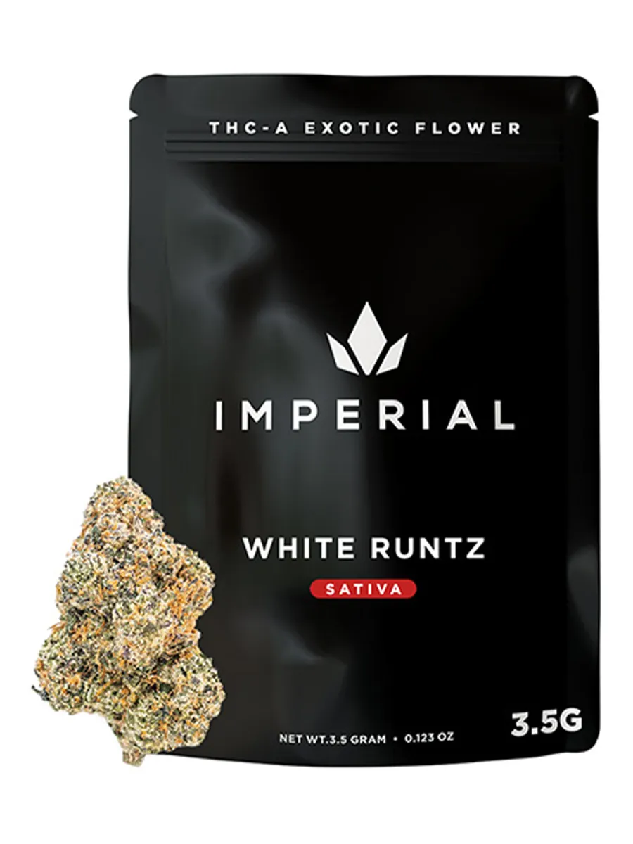 White Runtz Imperial High-Grade Zaza THCA Flower 3.5G