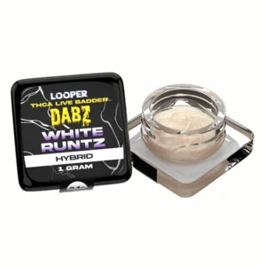 White Runtz Looper THCA Live Badder Dabz 1G