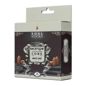 White Sage Soul Sticks Backflow Incense Cone
