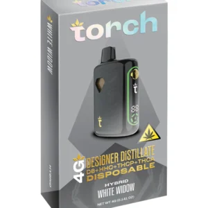 White Widow Torch Designer Distillate Disposable 4G