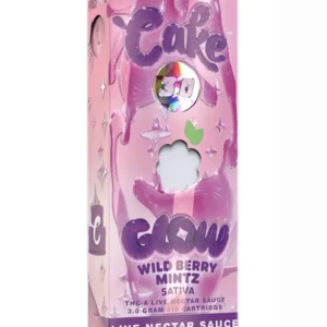 Wild Berry Mintz Cake Glow THC-A Disposable 3G