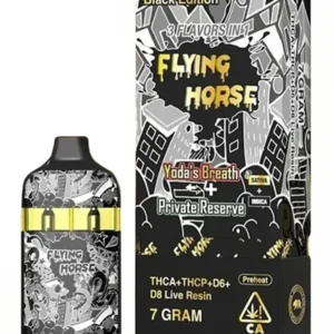 Yoda’s Breath | Private Reserve Flying Horse Stoner Blend Black Edition Disposable 7G