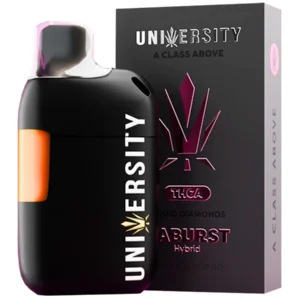 Zaburst University Liquid Diamonds THCA Disposable 2G