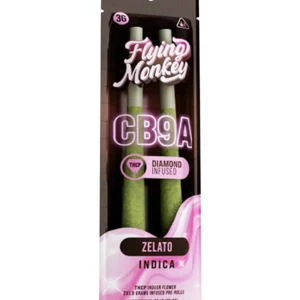 Zelato Flying Monkey CB9A THCP Indoor Flower 2ct