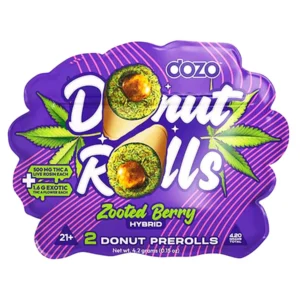 Zooted Berry Dozo Donut Pre-Rolls x2 4.20G