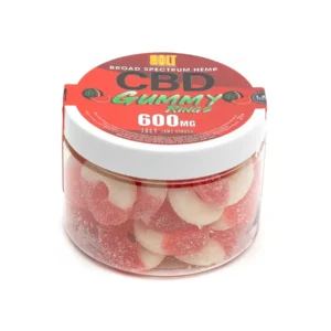 Watermelon Bolt CBD Gummy Rings 600mg 30ct