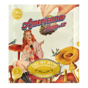 Mango Madness Americana Hemp Co Take Off Blend Gummies 150mg