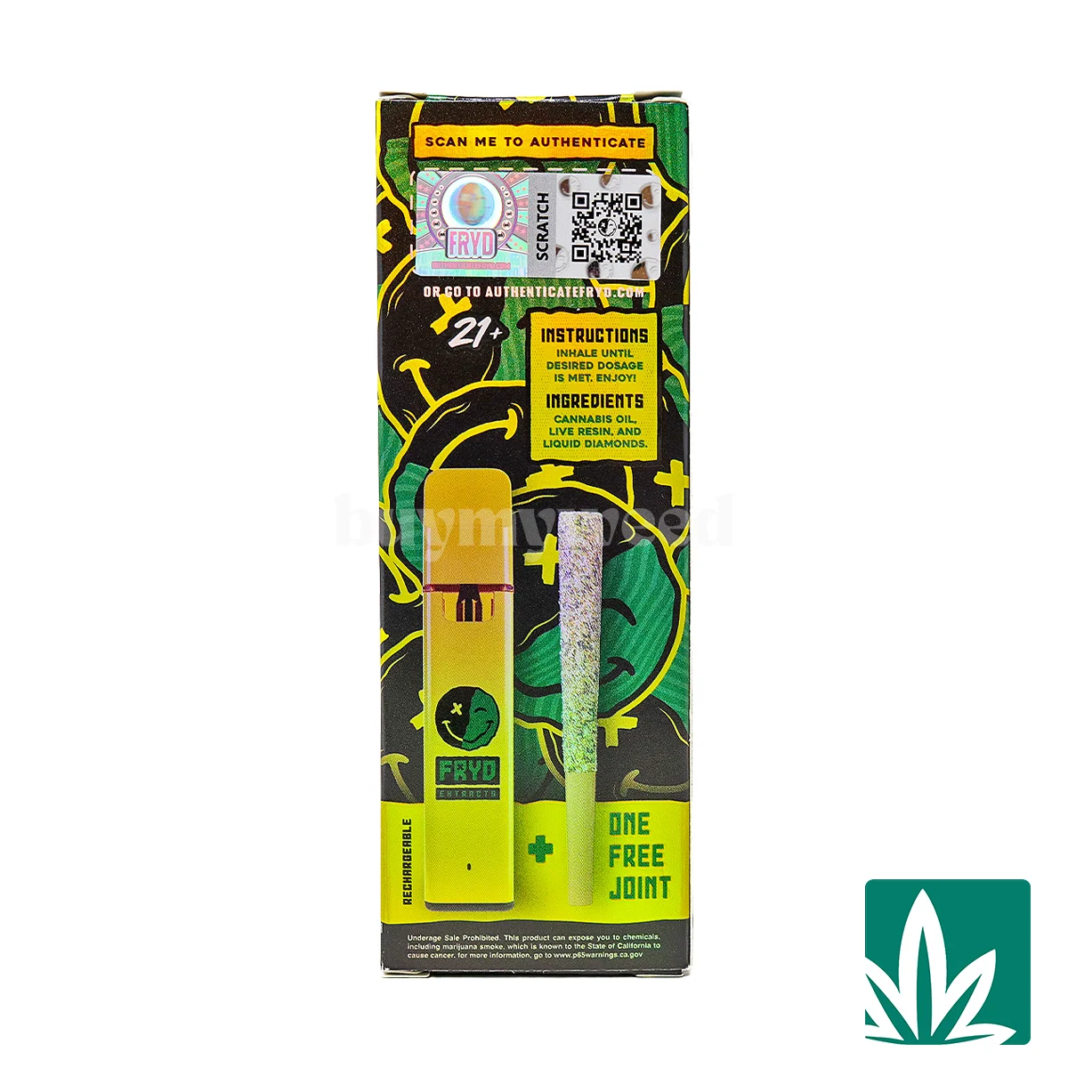 Fryd 2g w Hash Hole – Tropicana Smoovie - Image 2