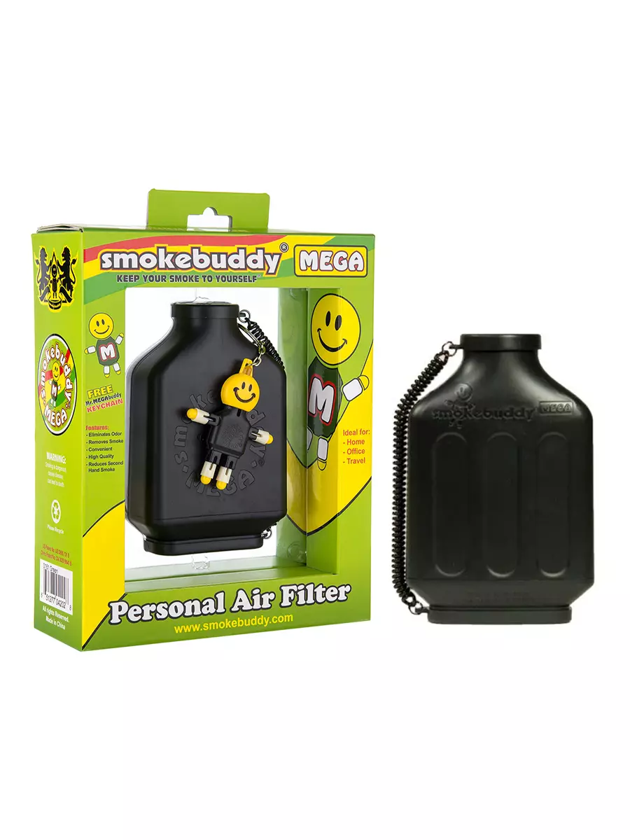 Black Smokebuddy MEGA Personal Air Filter - Image 2