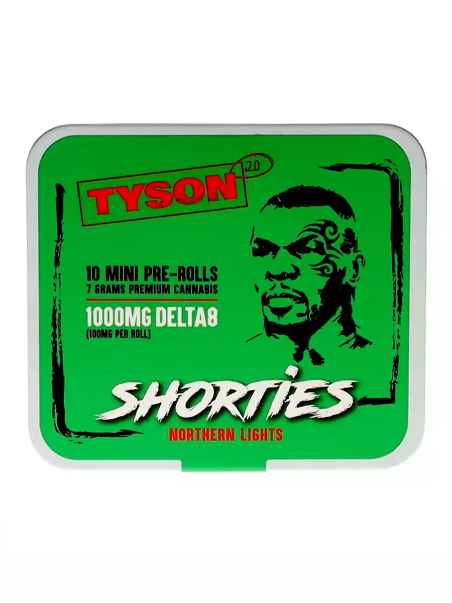 Northern Lights Tyson 2.0 Shorties Delta 8 Pre-Rolls 7G